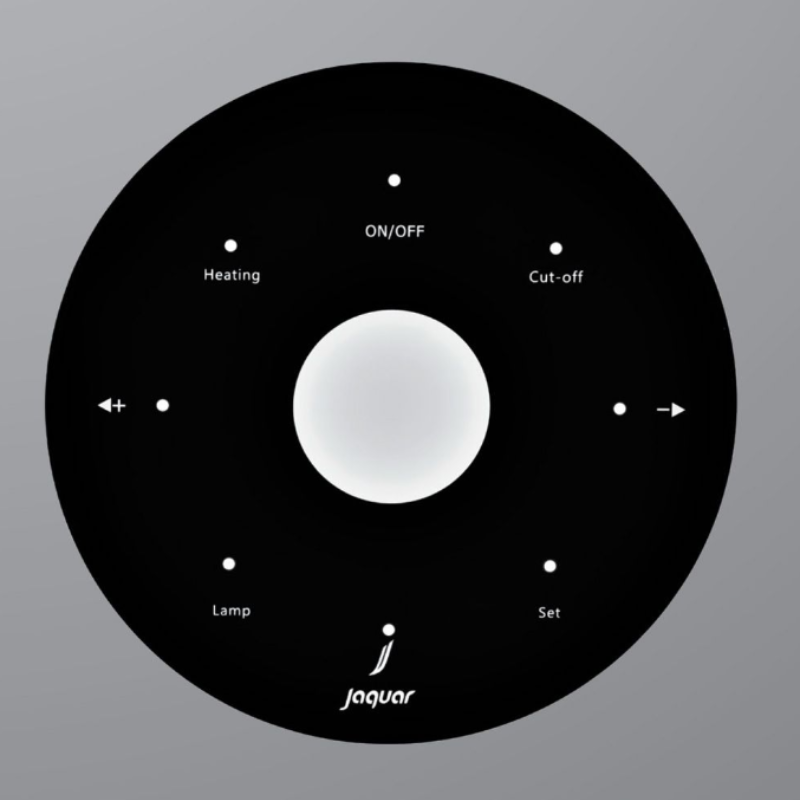 Black Jaguar Mid Series Round Steam Generator Control Panel