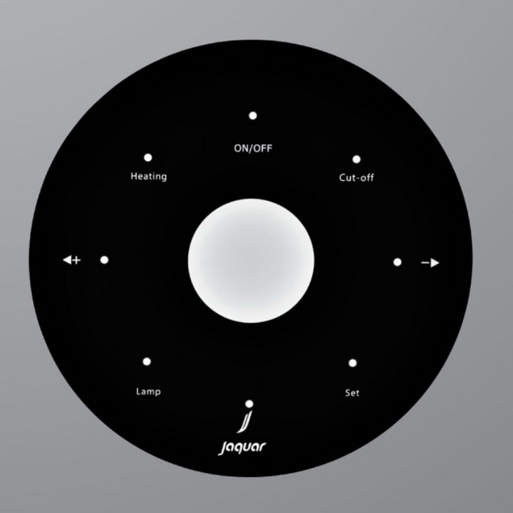 Black Jaguar Mid Series Round Steam Generator Control Panel