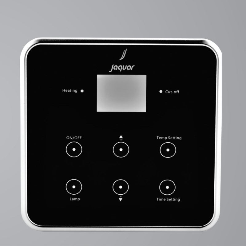 Black Jaquar Mid Series Square Steam Generator Control Panel