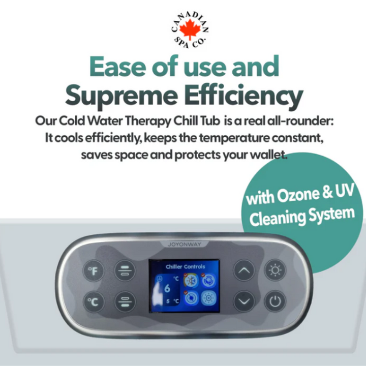 Canadian Spa Cold Water Therapy Tub Control System