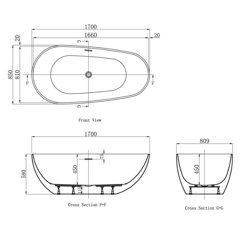 bathtub design