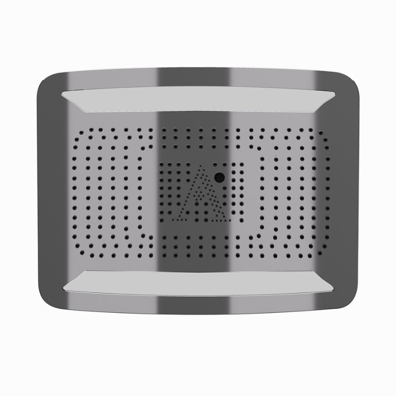 Black Chrome Shower Head