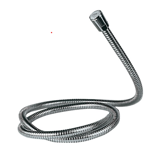 metal hose on white background