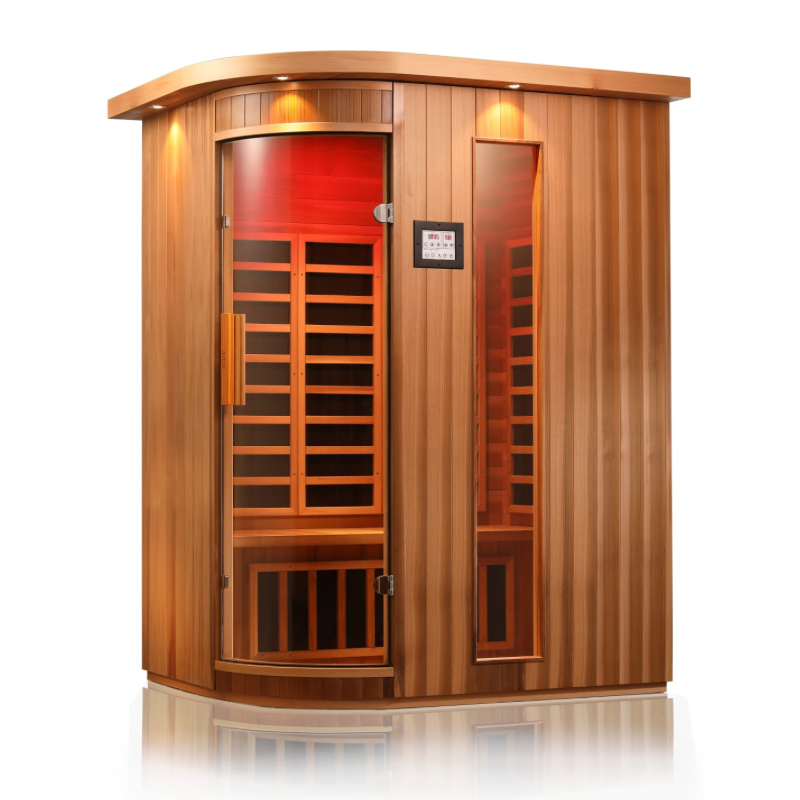 wooden sauna